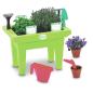 Preview: Kinder Hochbeet mit Gartenwerkzeug 12tlg. 43x31x27,5cm